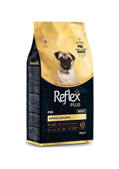 Reflex Plus Hypoallergenic Pug Yetişkin Köpek Maması 8 KG
