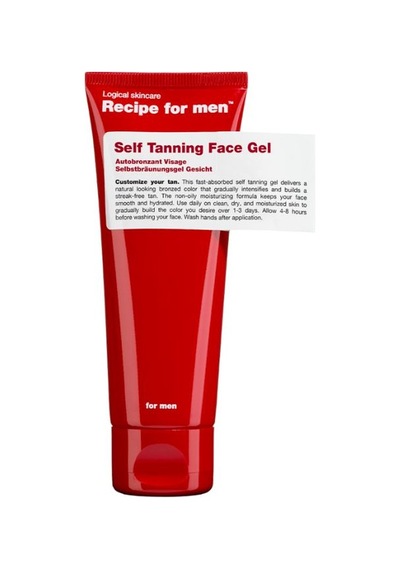 Recipe For Men Güneşsiz Bronzlaştırıcı Yüz Jeli 75 ML