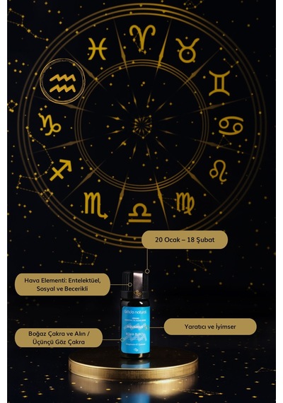 Bade Natural Kova Burcu Aromaterapi Karışımı 10 ML