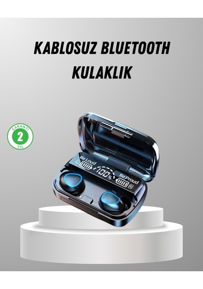 Tws Kablosuz Kulaklık Şarj Kutulu 20 Saat Kullanım Konforlu