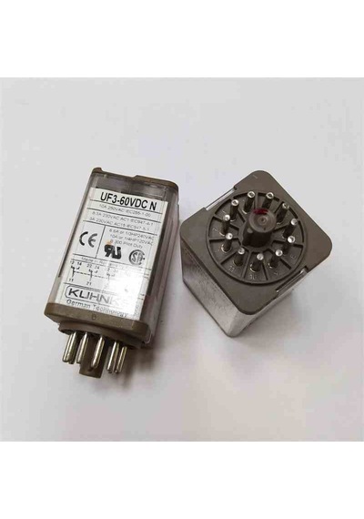 Uf3-60v Dc 60v 10a 3c 11pın Kuhnke Güç Röle 2 Adet