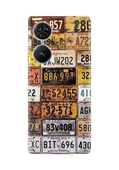 Reeder S19 Max Pro S Edge Kılıf Boutique Baskılı Resimli Yeni Plakalar Pcode -099