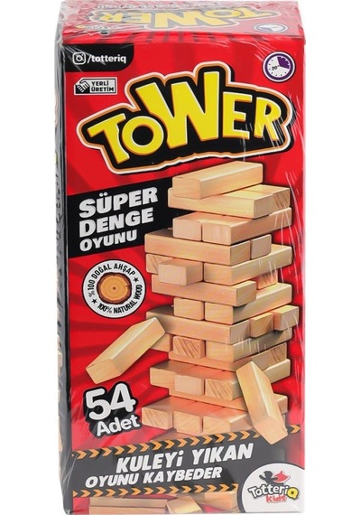 7314 Tower Denge Oyunu 54 Parça