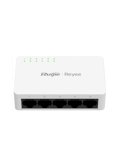 Ruijie Reyee Rg-es05f 5 Portlu, 10-100 Fast Ethernet Tak Çalıştır Switch Plastik Kasa