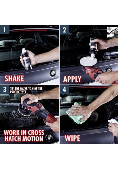 Sonax 273 141 Çizik Giderici Cam Cilası, Renkli, 250 Ml
