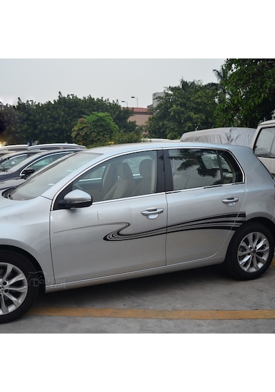 Volkswagen Golf 6 Cam Çıtası Çerçevesi Kromu Nikelaj Komple