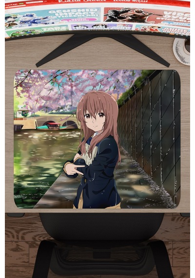 Koe No Katachi Kaymaz Dikişli Kauçuk Oyuncu Mousepad V4 - 48x40 Xl Gaming Mouse Pad Fare Altlığı