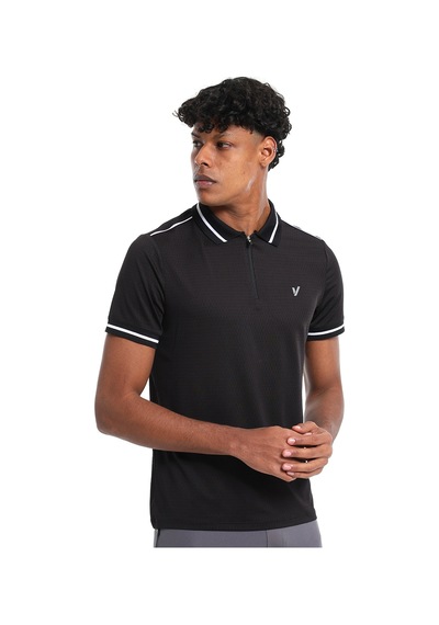 Sportive Nagoya Erkek Siyah Koşu T-shirt 25ye001-syh 1709974 SIYAH