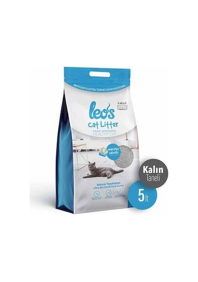 Cat Litter Marsilya Sabunlu Bentonit Kalın Taneli Kedi Kumu 2x5 Lt