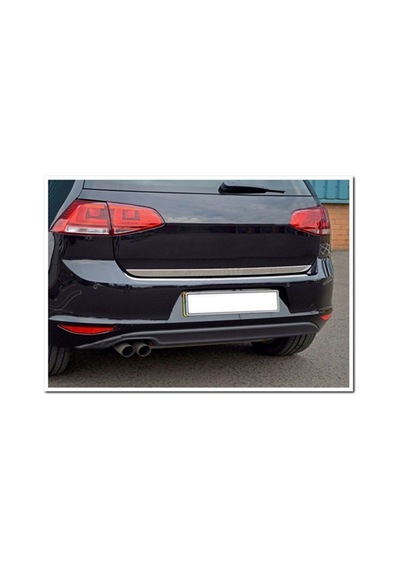 Markadan Vw Golf 7 Krom Bagaj Alt Çıta 2012 Sonrası Paslanmaz  Çel