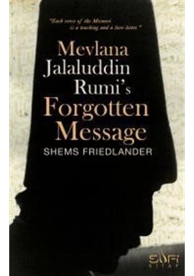 Mevlana Jalaluddin Rumis Forgotten Message / Shems Friedlander 9786059778459