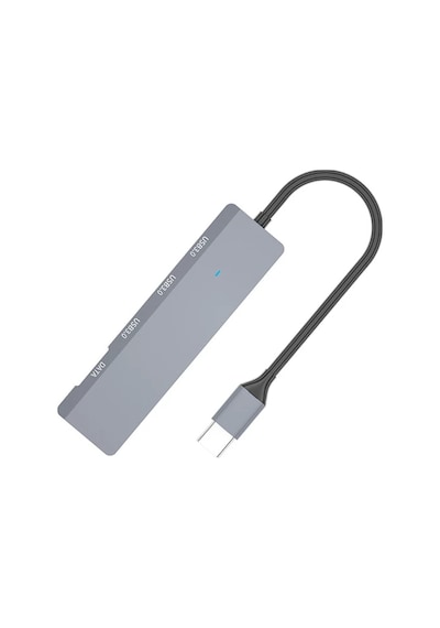 Ally Ads-309c 4in1 Type-c To Usb + Type-c Hub Adaptör Çevirici Dönüştürücü Çoğaltıcı- 5775 Füme