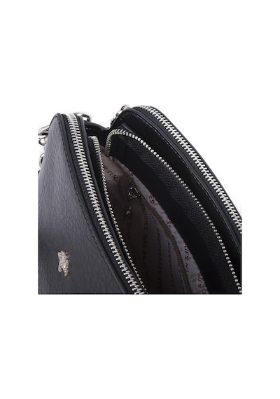 Nas Bag Kadın Omuz Ve Çapraz Zincirli Ve Uzun Çift Askılı 20x15 Cm Siyah Victoria