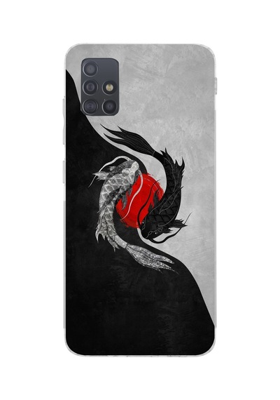 Samsung Galaxy Uyumlu M31s Silikon Desen296 Çok Renkli