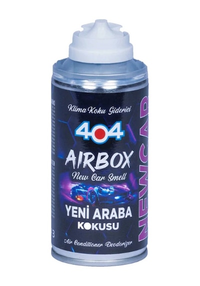 404 Airbox Yeni Araba Araç Klima Kokusu Bombası 150 Ml - Klima Koku Giderici Sprey