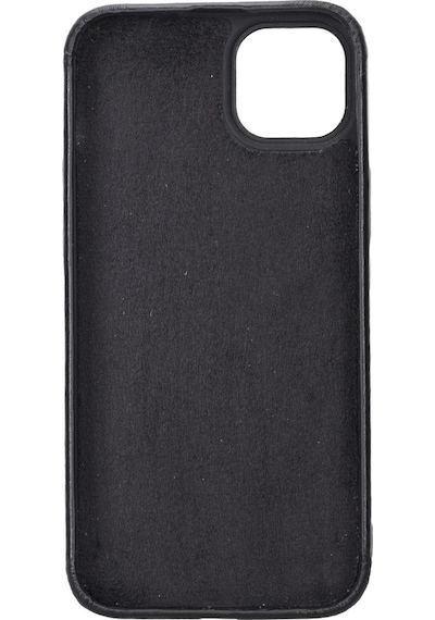 Apple Uyumlu iPhone 15 Plus Deri Arka Kapak Rock Rst1