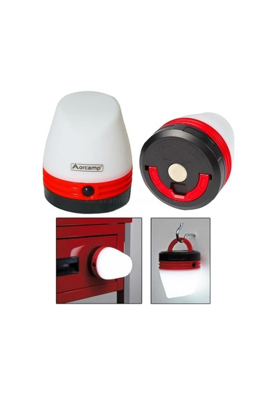 Orcamp Out-4550 Taşınabilir Mini Fener-735 Kırmızı