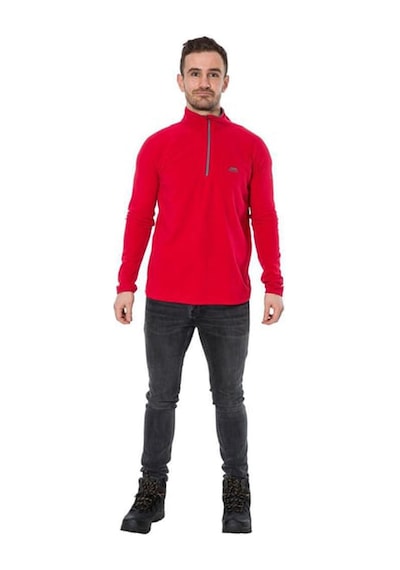 Trespass Blackford Microfleece Erkek Polar Kiremit Kırmızı