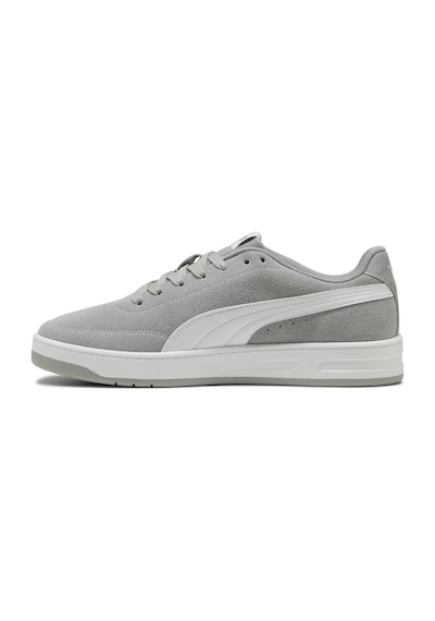 Puma Court Classic Clean Sd Grı Erkek Sneaker Gri-beyaz