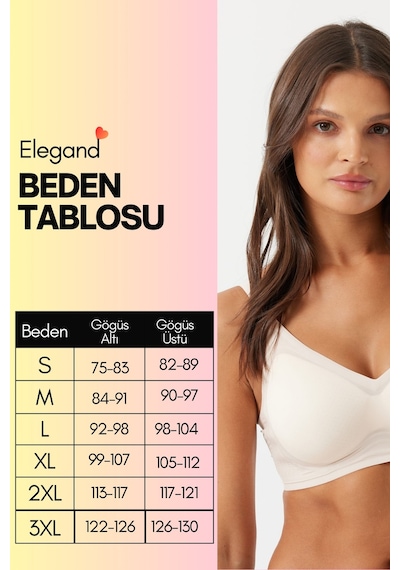 Ymc Dikişsiz Lazer Kesim Sütyen Kusursuz Görünüm & Konfor Lazer Kesim Esnek Doku Ve İdeal Destek Bej