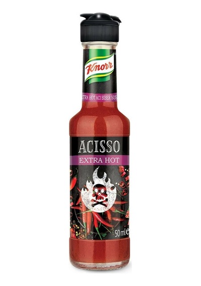 Knorr Acısso Extra Hot Acı Biber Sosu Cam 50 ML