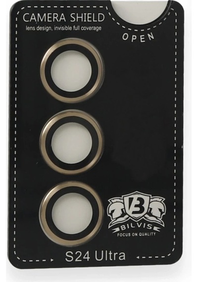 Mey İthalat Samsung Galaxy S24 Bilvis Titan Kamera Lens - Gold