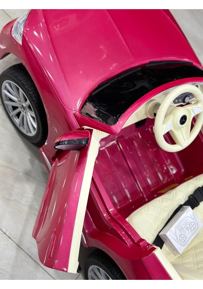 12 Volt Mercedes S600 Metalik Pembe