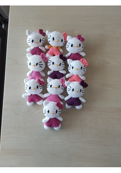 Hello Kitty Anahtarlik Çok Renkli
