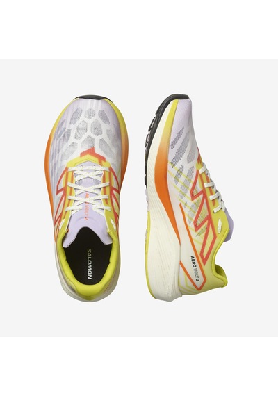 Salomon Aero Volt 2 Kadın Koşu Ayakkabısı Sulphur Spring L47427400 Beyaz