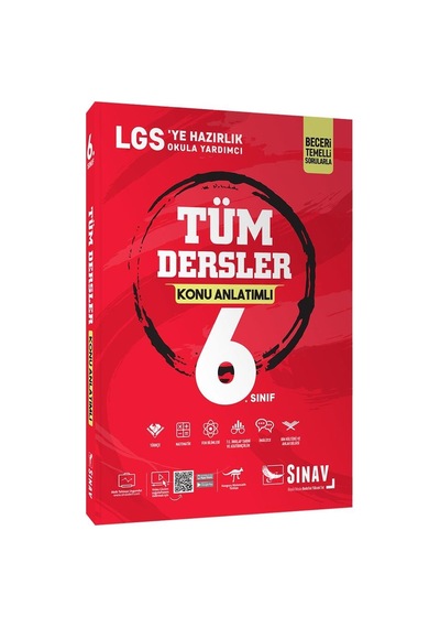 6.Sınıf Tüm Dersler Konu Anlatımlı Sınav Yayınları