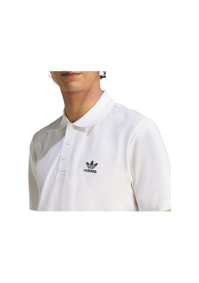Jw6084-e Adidas Ess Polo Tee Erkek T-shirt Beyaz Jw6084-e Beyaz