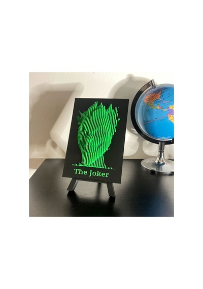 Joker Katmanlı Joker Heykeli 150x220 Mm Yeşil - 694546907