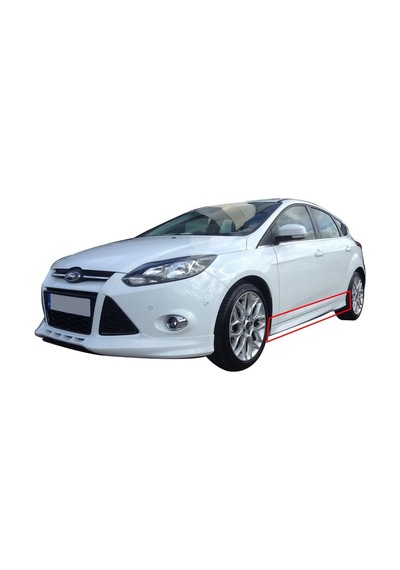 Ford Focus 3 Hb - Sedan 2012 - 2015 Yan Marşpiyel Seti   Plastik