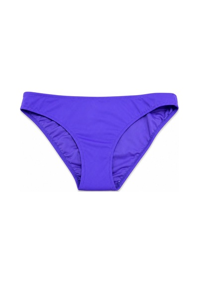 Büyük Beden Klasik Kadın Bikini Alt Lila