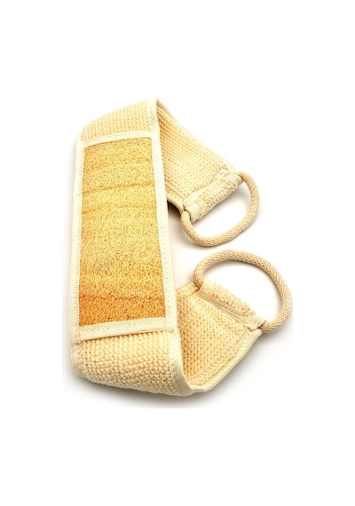 Doğal Kabak Lifi Banyo Hamam Uzun Sırt Kesesi İp Saplı 11x71 Cm