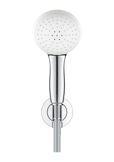 Grohe Tempesta 110 Su Çıkış Dirsekli El Duşu Seti 2 Akışlı Rain, Jet - 26406003 Krom
