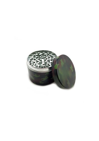 Kamuflaj Grinder 52 MM Herbal Öğütücüsü Parçalayıcı  Pz34