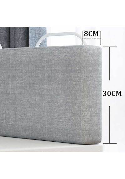50 Cm Serenty Plus Yatak Bariyeri Bebek Ve Çocuk Korkuluğu Gri