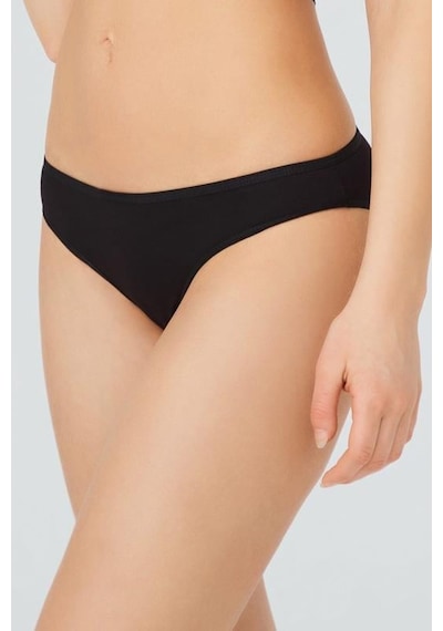Cottonhill Basic Pamuklu Kadın Bikini Külot 5'li Paket çok Renkli Çok Renkli