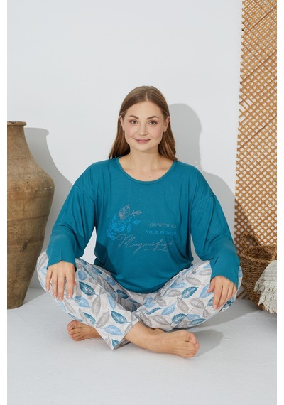 Estiva 24077 Kadın Uzun Kollu Pijama Takımı 001