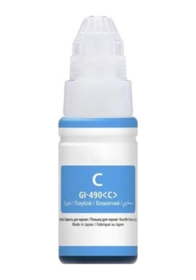 Canon İle Uyumlu Gı-490c,gı-590c Mavi Mürekkep 70ml./sise Diğer