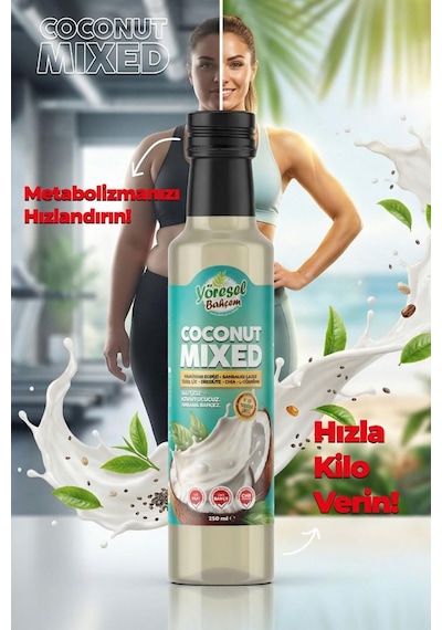 Yöresel Bahçem Coconut Mix 250 Ml
