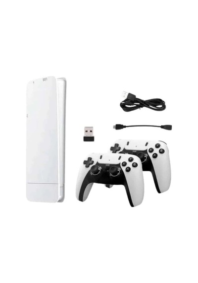 Mey İthalat Yeni Nesil 4k Hd 2.4g Kablosuz Kol 3000 Oyunlu Game Station Retro Atari Game Box