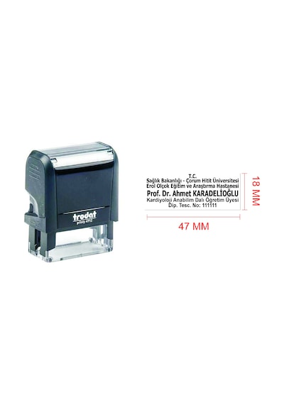 Doktor Kaşesi - Trodat 4912 N11.6307