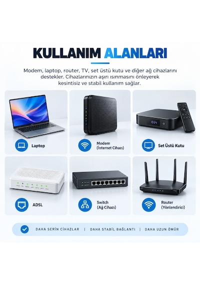 6035 Usb Soğutucu Fan Laptop Modem Konsol Altı Hız Ayarlı 120mm 5v 3 Kademe On Off Kontrol