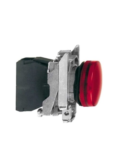 Schneider XB4BVB4 22 mm Kırmızı Ledli Sinyal Bambası 24 V