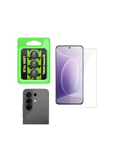 Adige Tecno Camon 50 Kamera Lens Koruyucu + Ekran Koruyucu