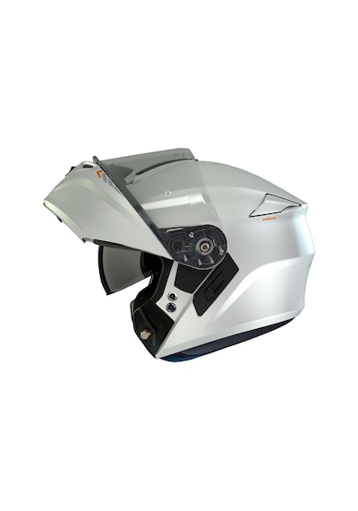 Axxıs Storm Sv Solid A0 Gloss Çene Açılır Motorsiklet Kaskı Beyaz