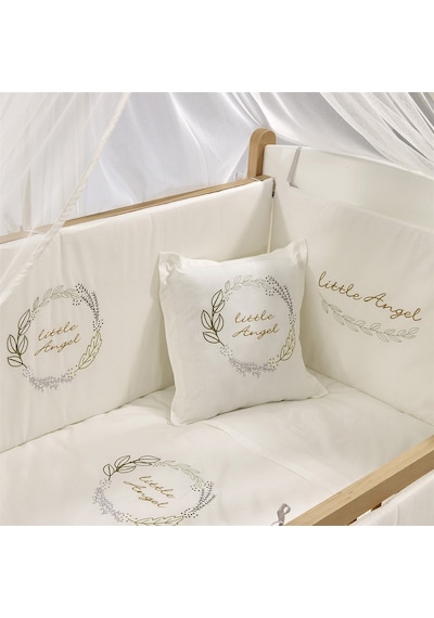 Meltem Kids Mia Anne Yanı Ahşap Sallanır Beşik 60 x 120 CM (Naturel - Angel) Kahverengi Meltem Kids Mia Anne Yanı Ahşap Sallanır Beşik 60 x 120 CM (Naturel - Angel) Kahverengi