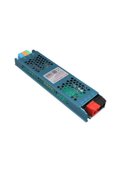Powermaster Pm-26830 12volt 10amper 120watt Slim Metal Kasa Adaptör 208x50x23mm